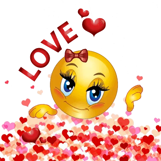 Amor emoji PNG pic