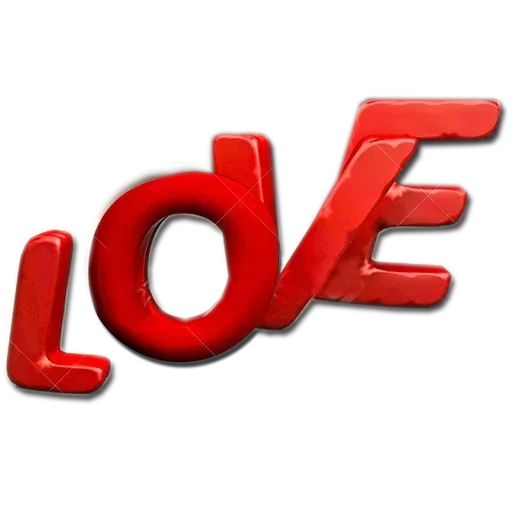 Love text PNG File