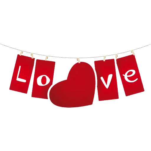 Love Word Text PNG Picture