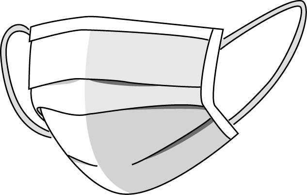 Медицинская маска PNG прозрачный