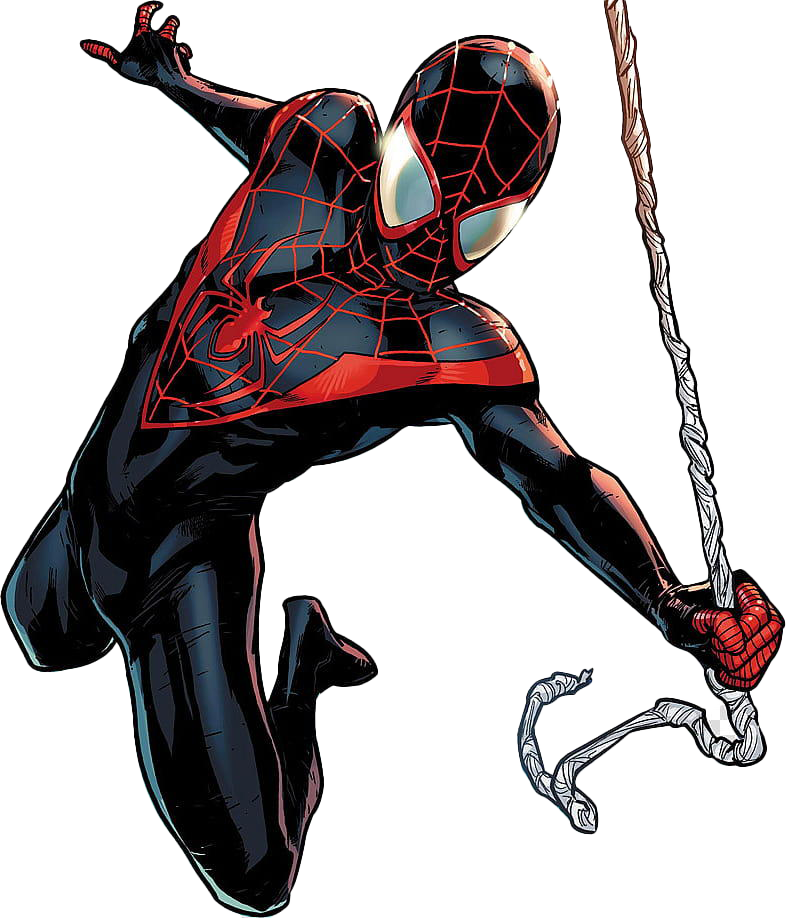 Miles Morales Spider-Man PNG Transparent Picture