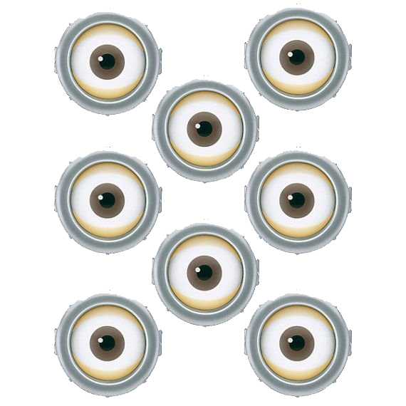 Minion Eyes PNG Picture