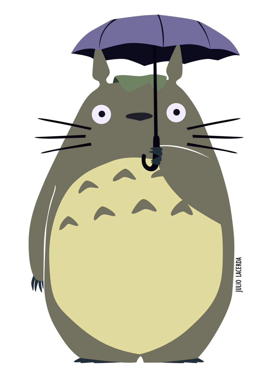 Мой сосед Totoro PNG фоновое изображение