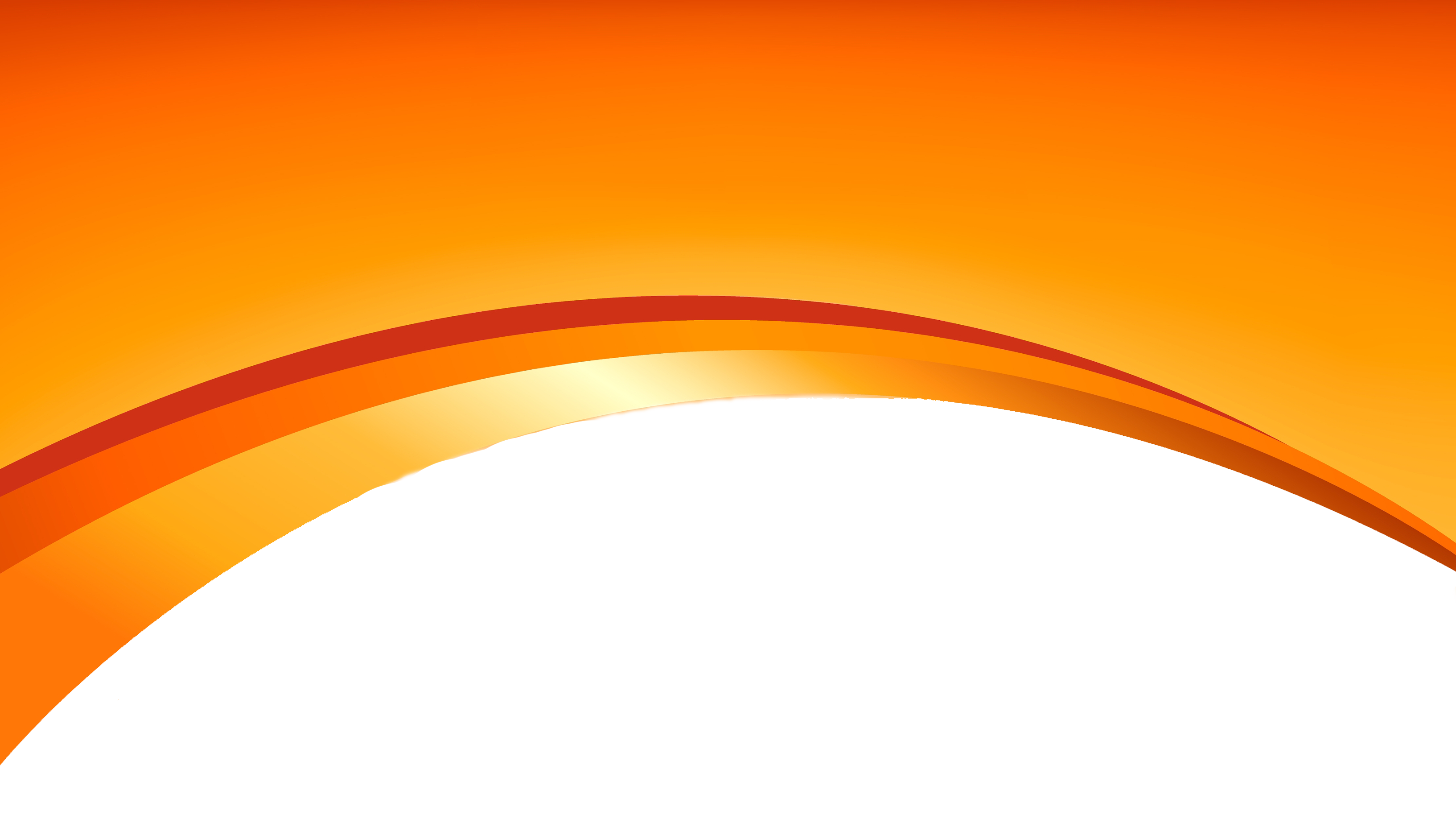 Orange Wave Download PNG Image