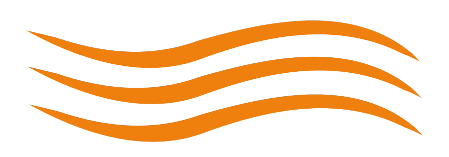 Orange Wave PNG Clipart