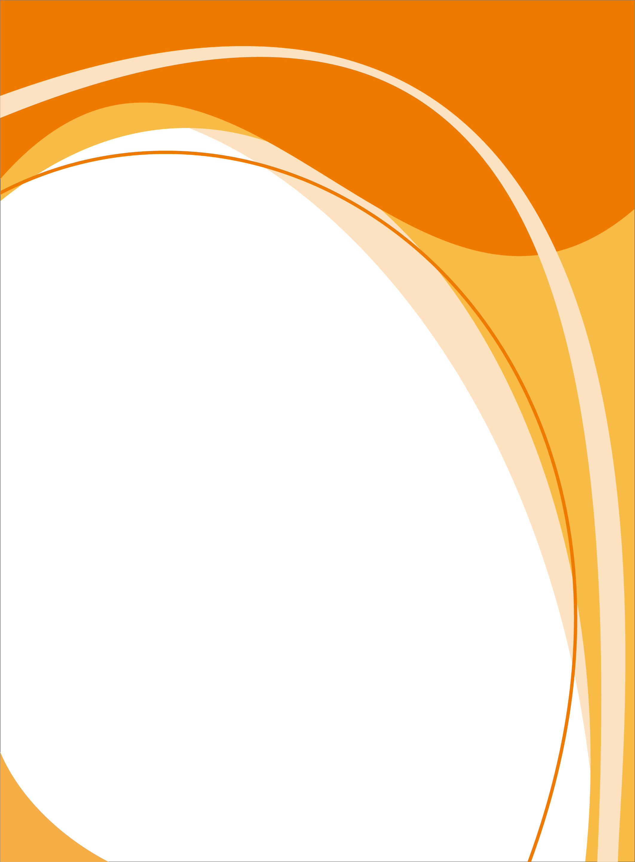 Оранжевая волна PNG PIC
