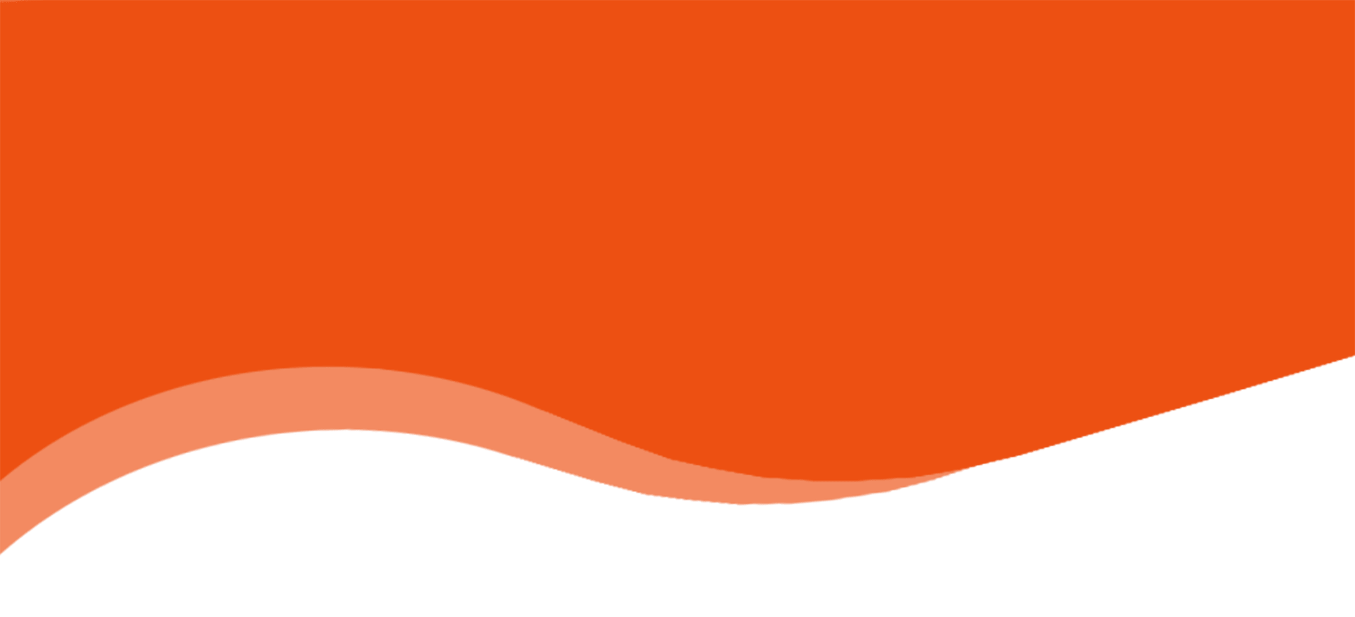 Orange Wave PNG Transparent