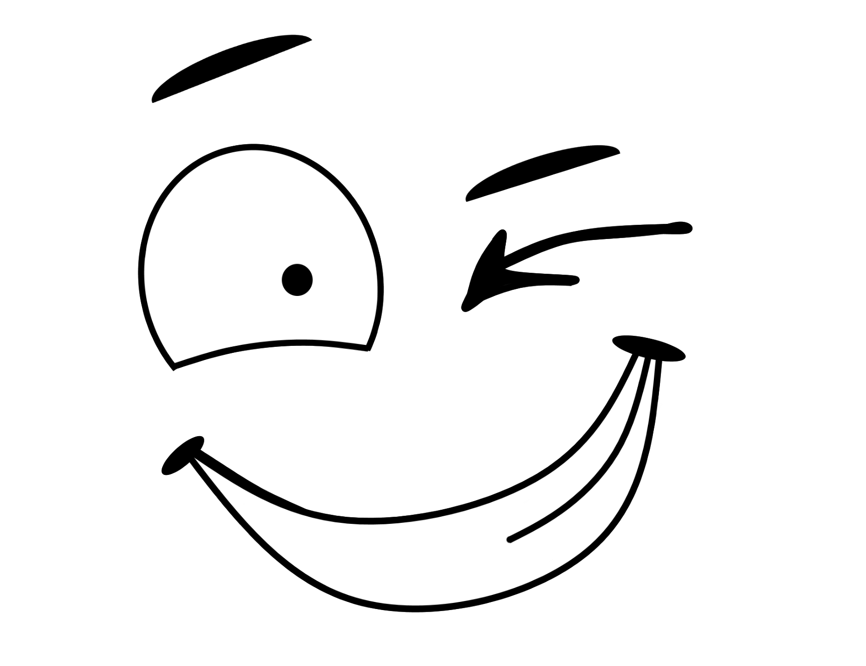 Esboço Face Art Emoji PNG Arquivo