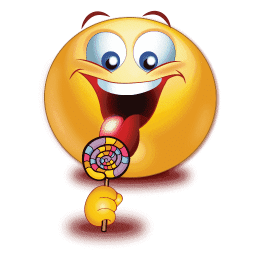 Party Hard Emoji PNG Image