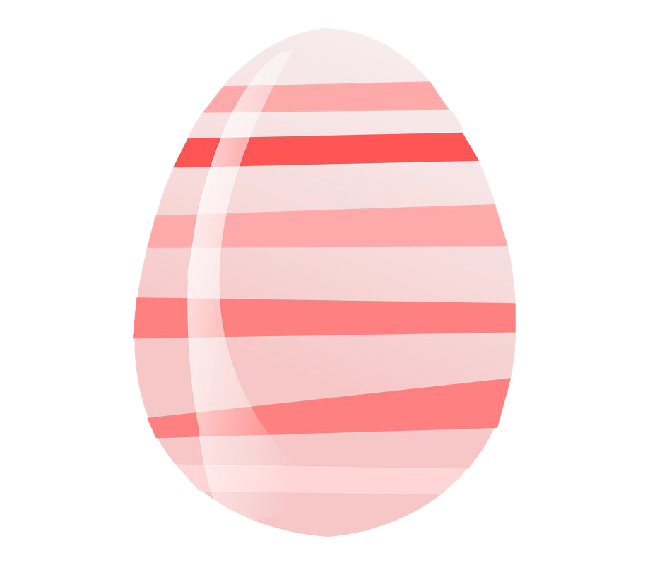 Arquivo de PNG de ovo de páscoa rosa
