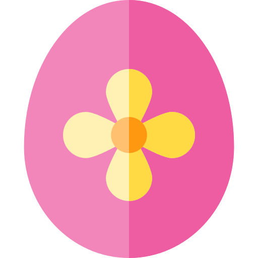 Descarga gratuita de Pink Easter Egg PNG