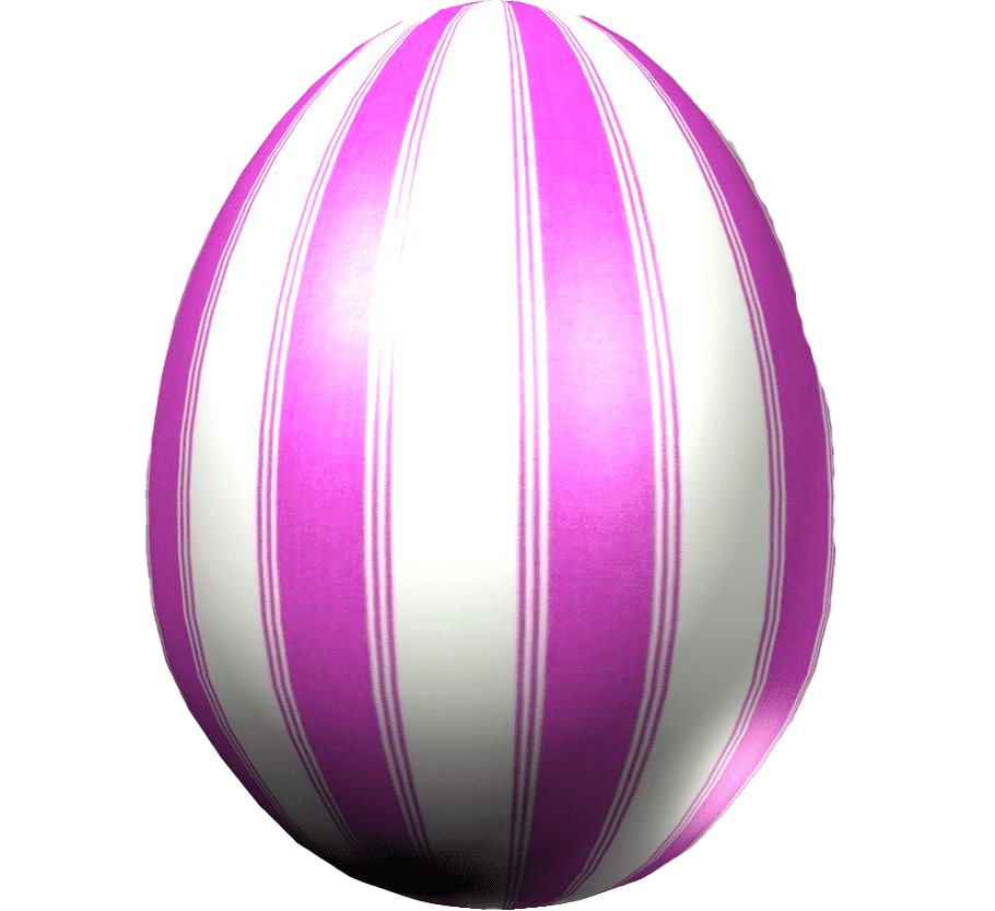Foto de PNG de ovo de páscoa rosa