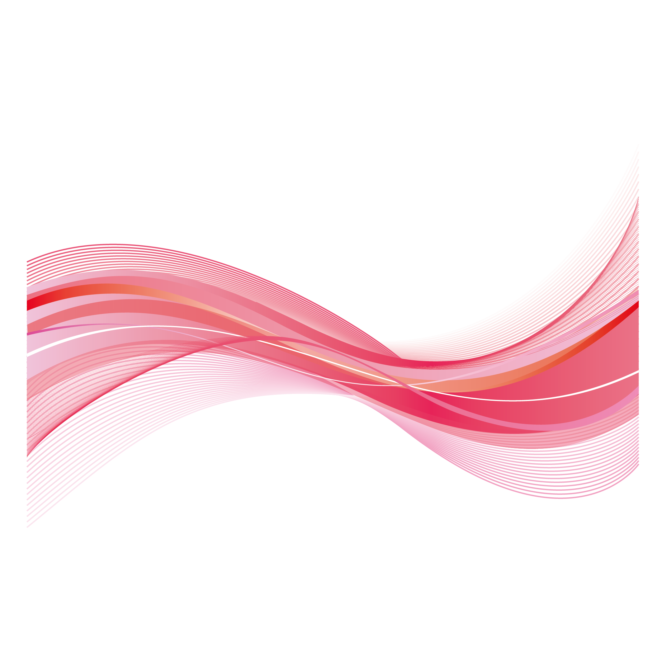 Pink Wave PNG Transparent Image