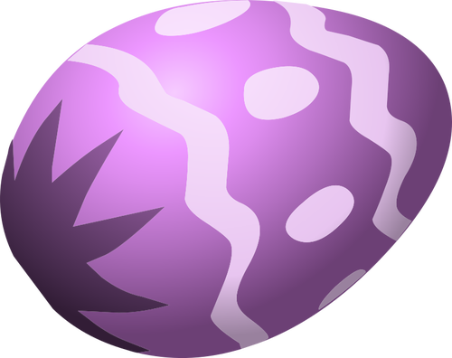 Huevo Purple Pascua PNG transparente