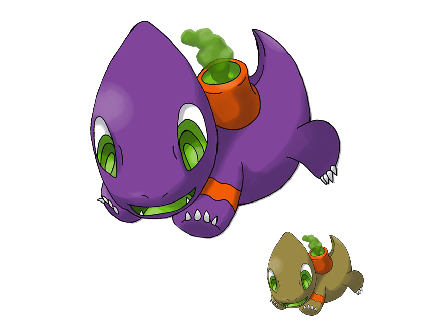 Фиолетовая ящерица PNG Image