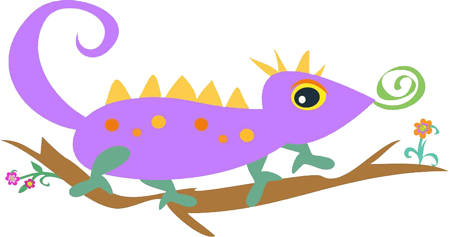Purple Lizard Transparent Images PNG