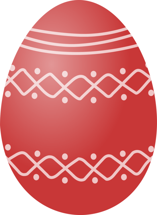 Red Easter Egg PNG Free Download