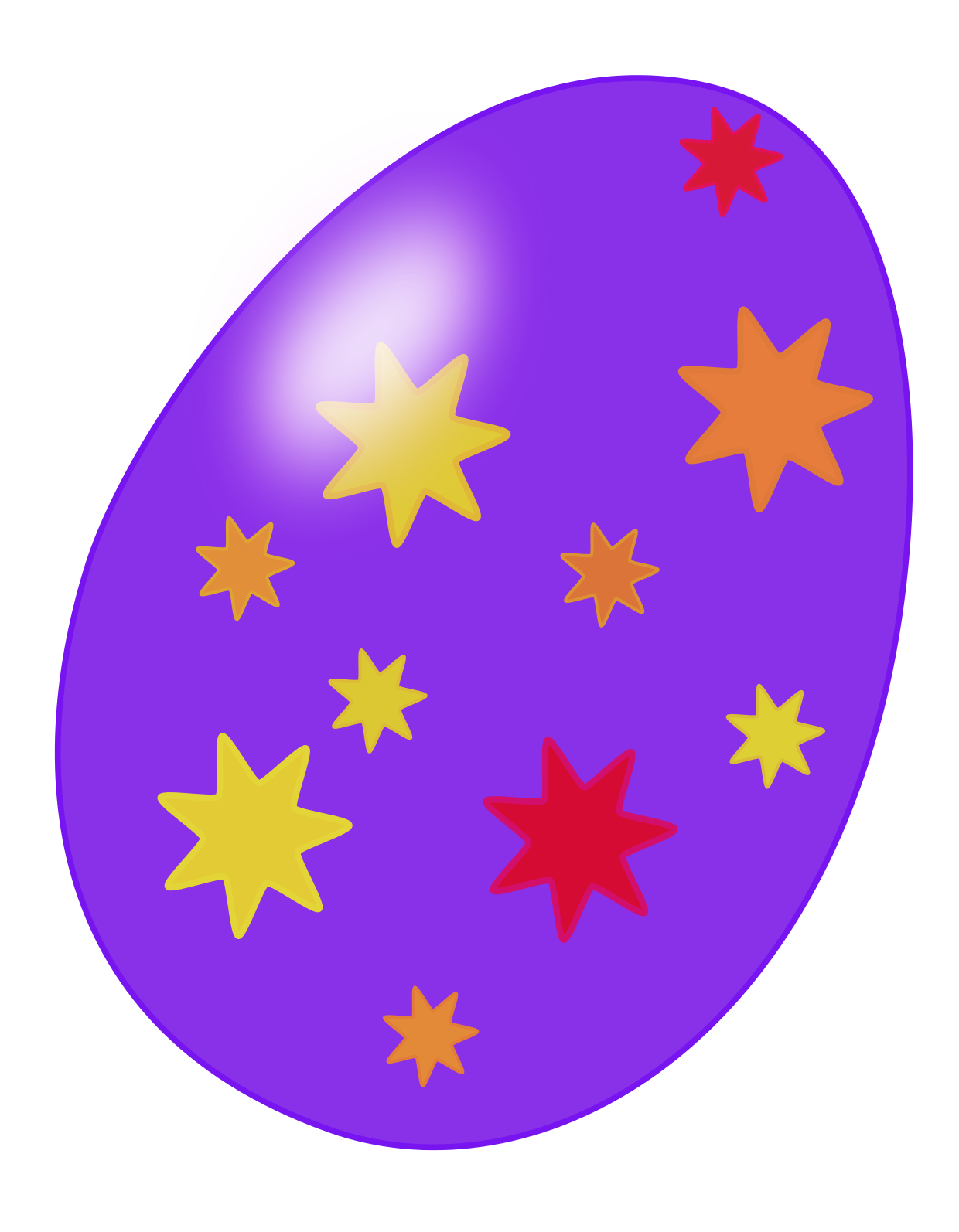 Single Easter Egg Transparent Images PNG