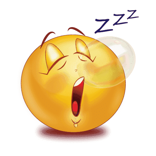 Sleepy Emoji PNG File