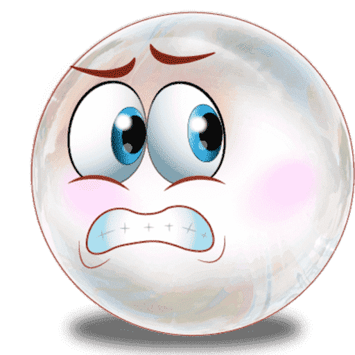 Мыльные пузыри emoji PNG картина