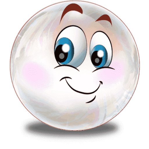 Soap Bubbles Emoji PNG Transparent Image