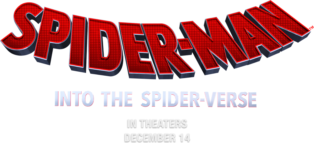 Spider-Man Into The Spider-Verse Logo PNG Clipart