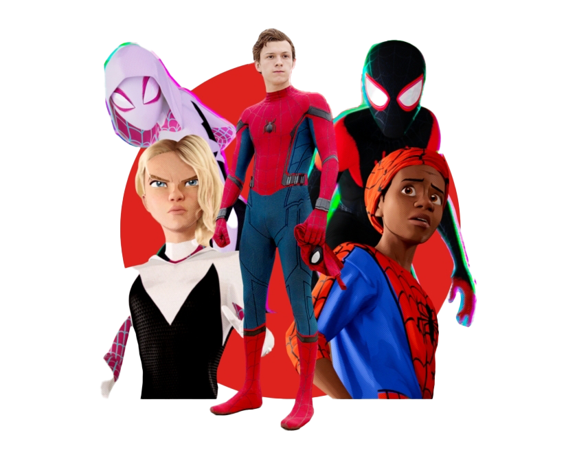 Spider-Man Into The Spider-Verse PNG Image