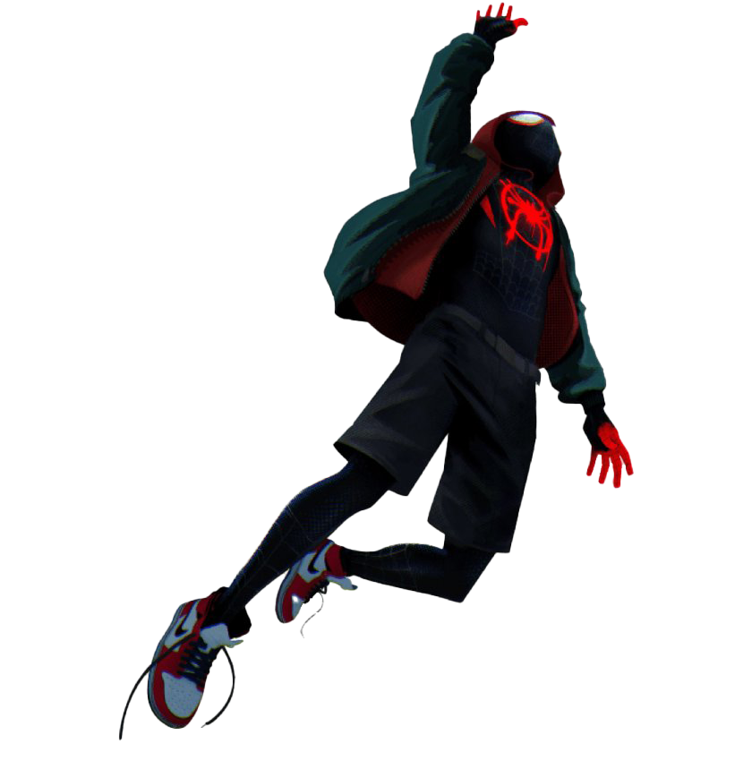 Spider-Man Into The Spider-Verse PNG Transparent HD Photo
