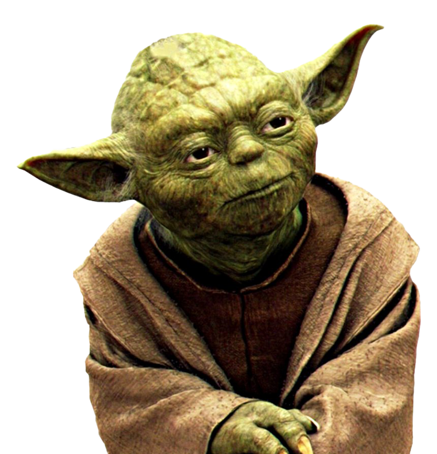 Star Wars Master Yoda PNG-Datei