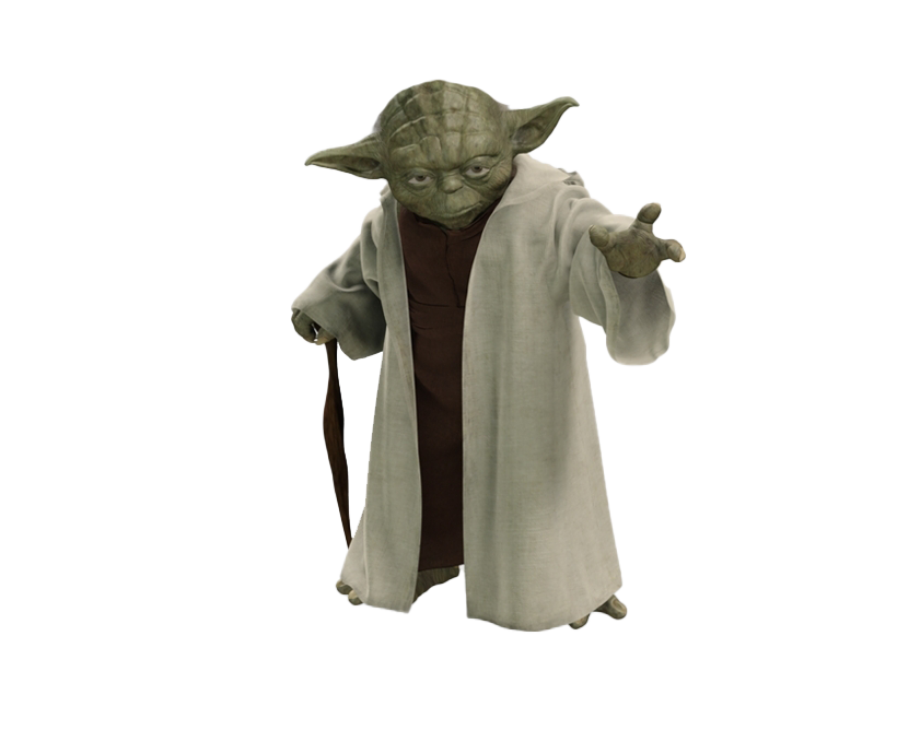 Star Wars Master Yoda PNG imagem transparente