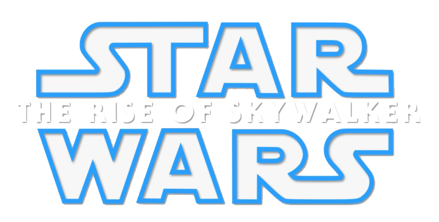 Star Wars el surgimiento del archivo PNG del logotipo de Skywalker