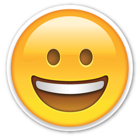 Autoadesivo Sfondo Trasparente emoji