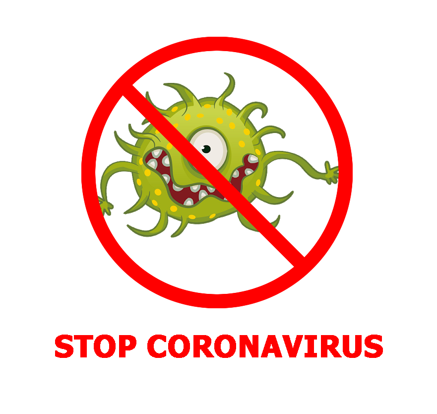 Pare a imagem do Coronavirus PNG