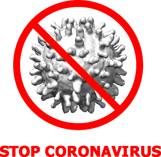 Стоп coronavirus PNG фото