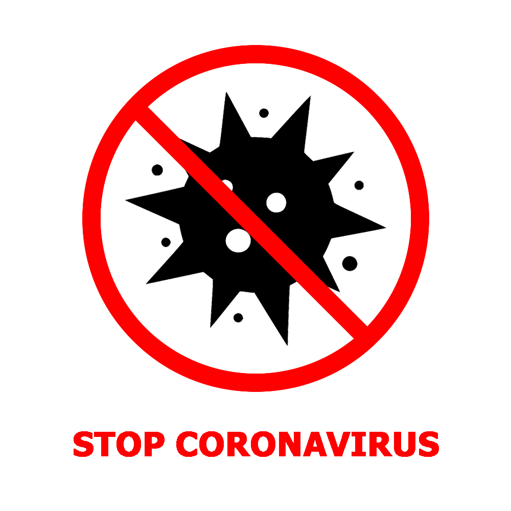 Pare de coronavírus PNG transparente