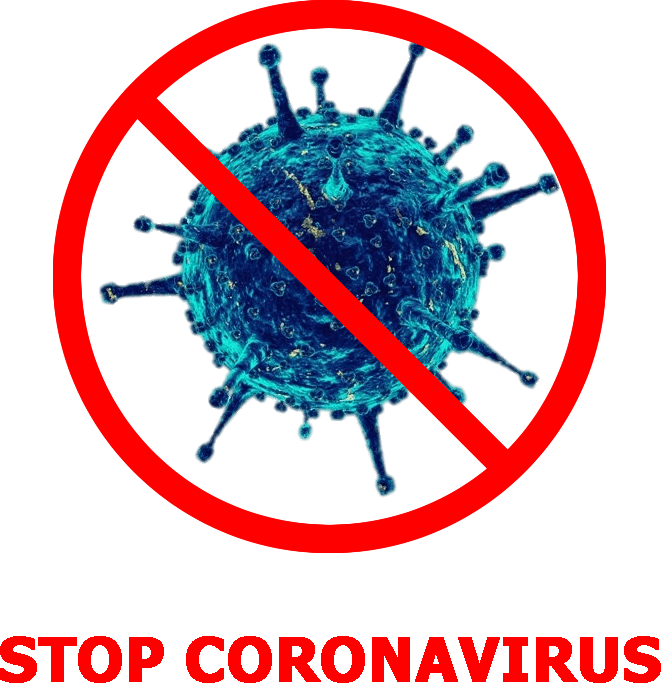 Stoppen Sie Coronavirus-Symbol PNG-Fotos