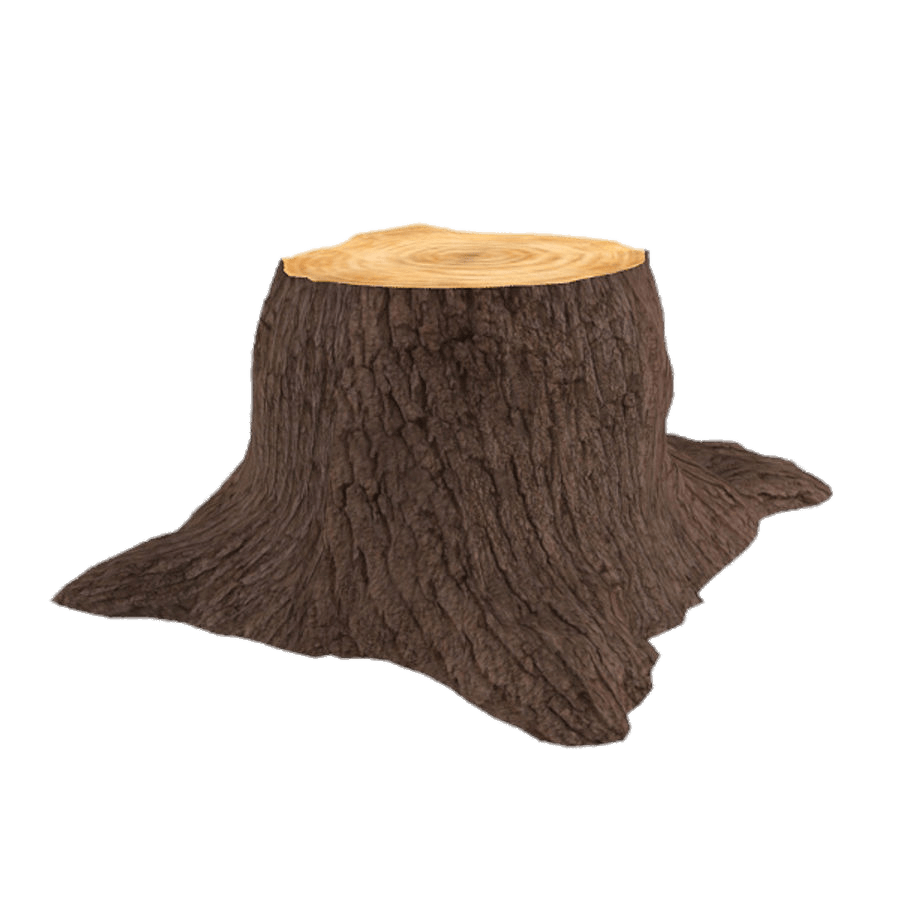 Stump Tree Trunk PNG Image