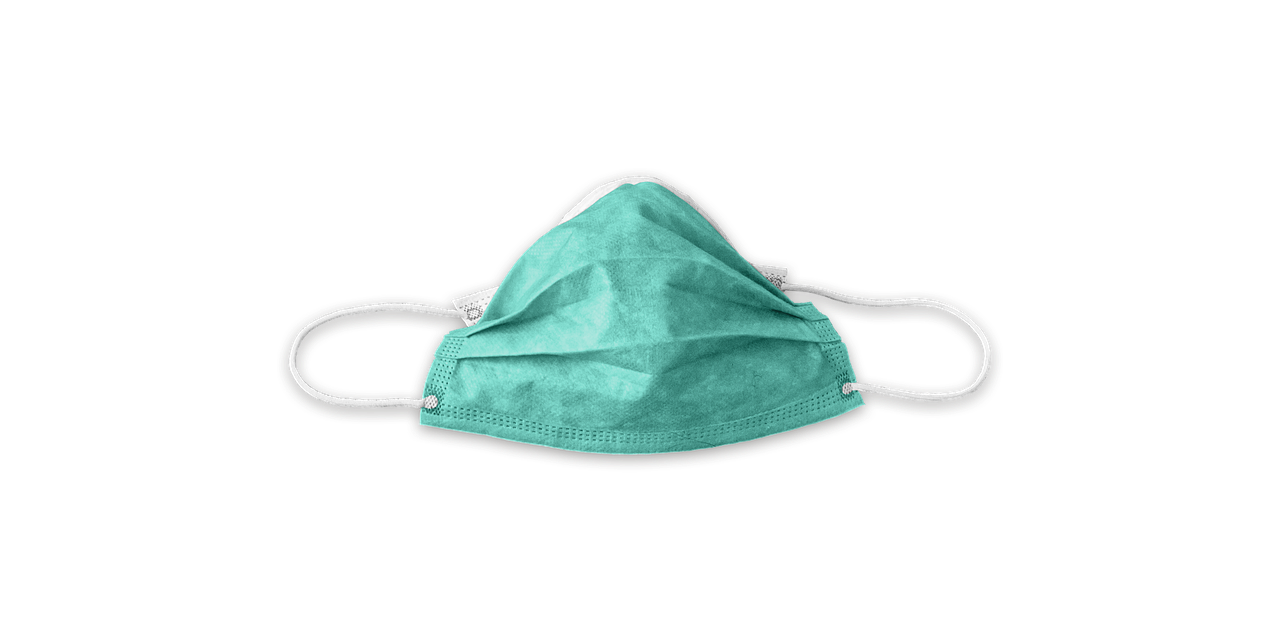 Хирургическая маска прозрачная PNG