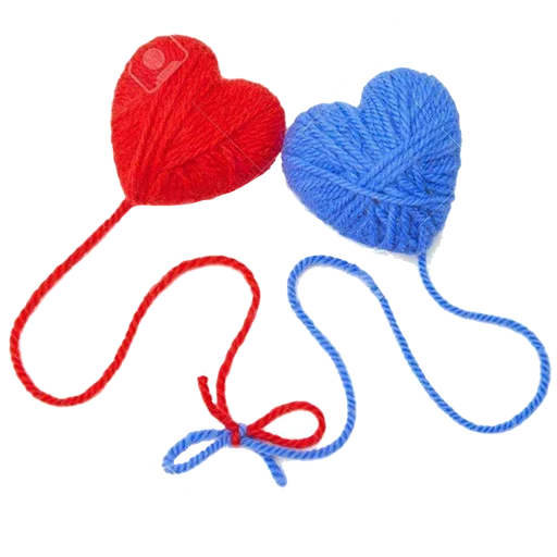 Two Hearts PNG Pic