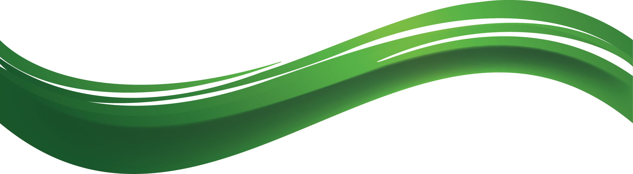 Vector Green Wave PNG File
