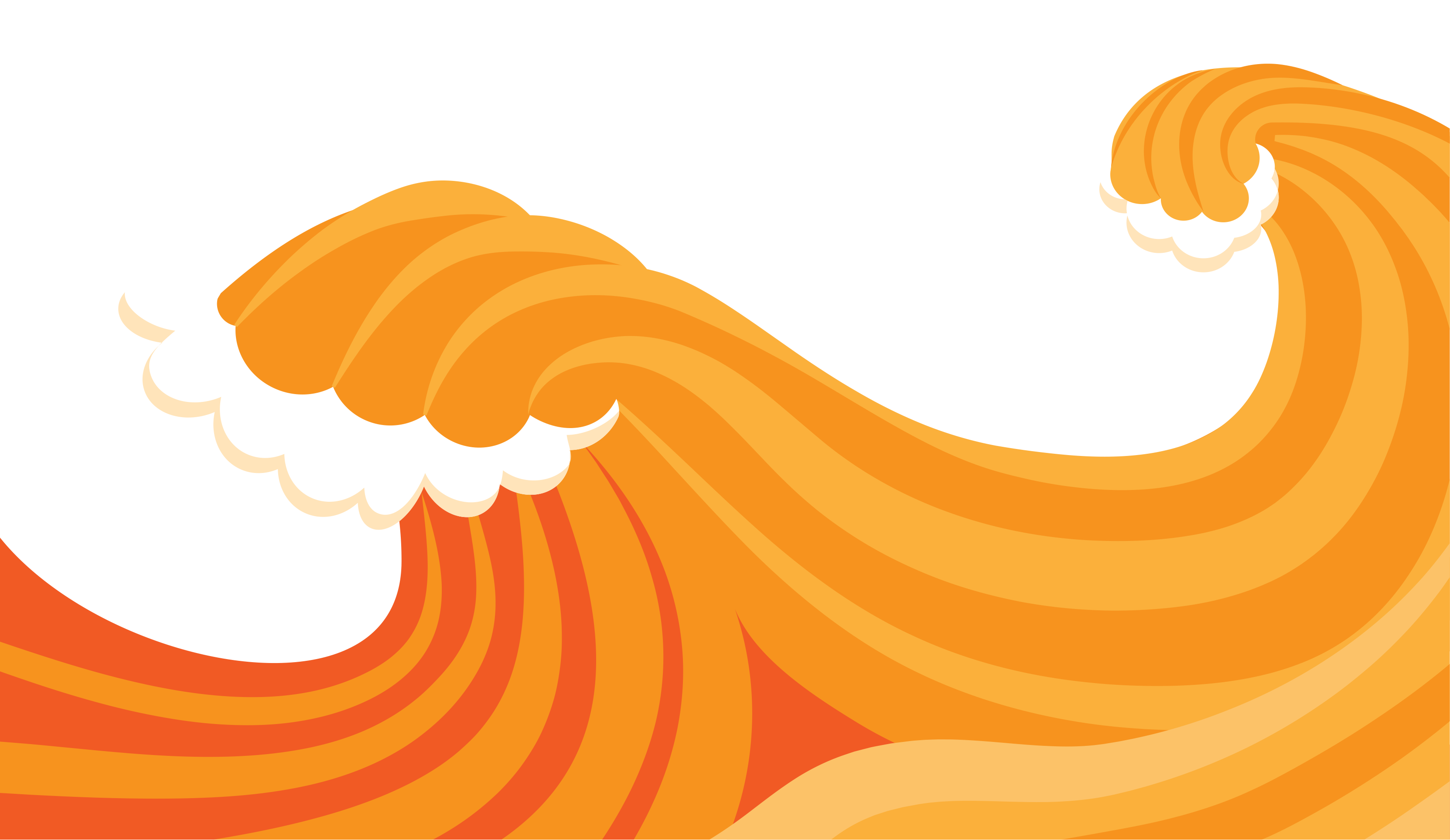Vector Orange Wave PNG Free Download