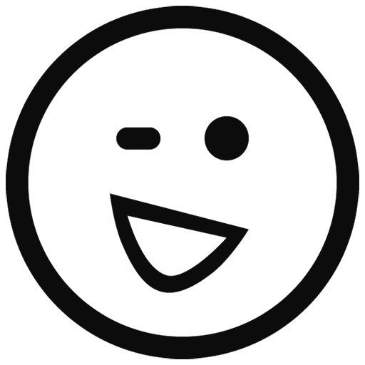WhatsApp Black Outline Emoji PNG Foto