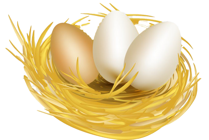 Blanco Easter Egg PNG descarga gratuita