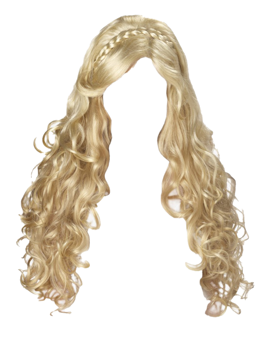 Women Blonde Hair PNG File