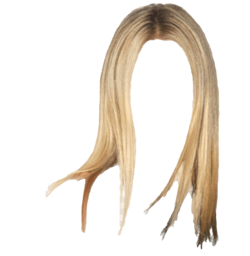 Frauen blonde Haare PNG transparent