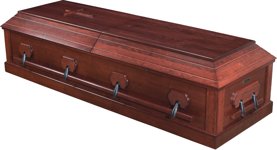 Wooden Coffin PNG Background Image