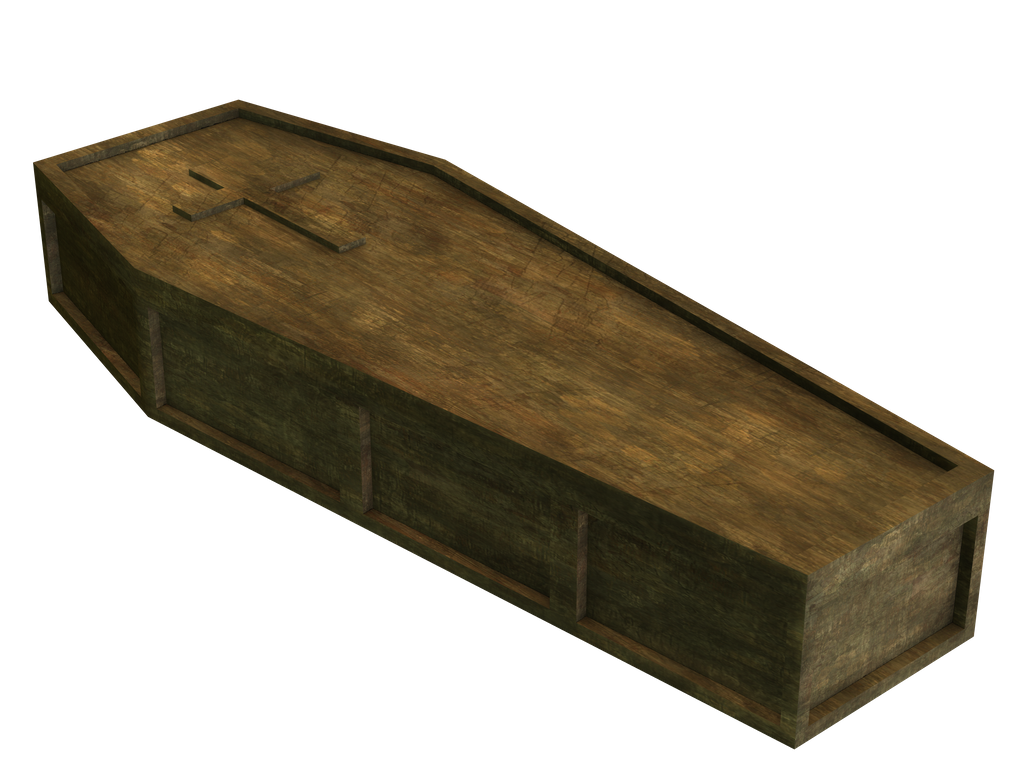 Wooden Coffin PNG Clipart