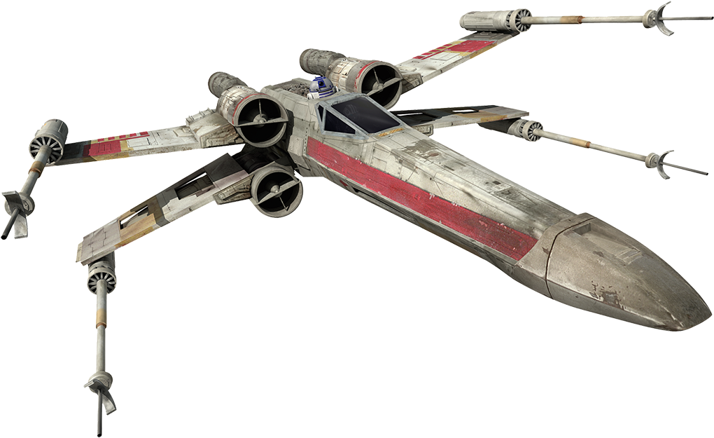 X-Wing Starfighter PNG File