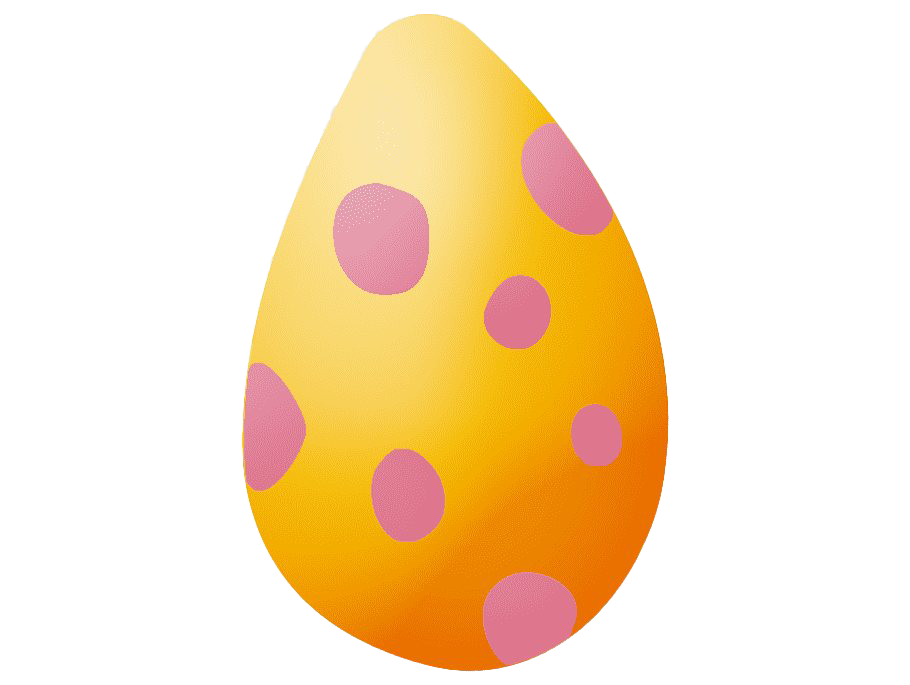 Descarga gratuita de Amarillo Easter Egg PNG