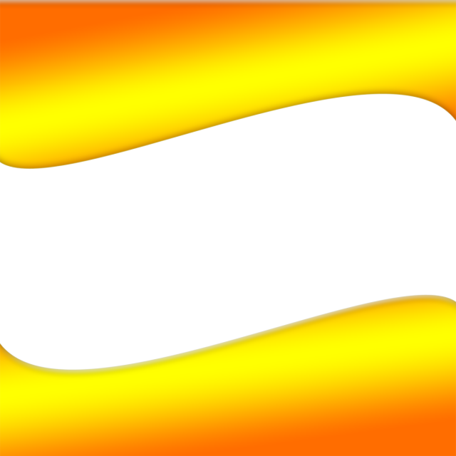 Gelbes Wellen-PNG-transparentes Bild